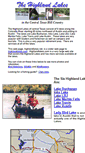 Mobile Screenshot of highlandlakes.net